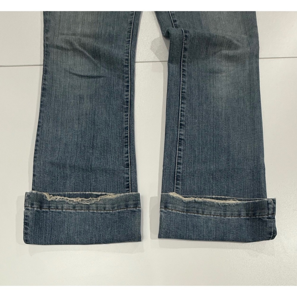 GAP Long and Lean Jeans 2017 Women's Size 6 Long Bootcut Denim Medium Wash W385 - Picture 8 of 14